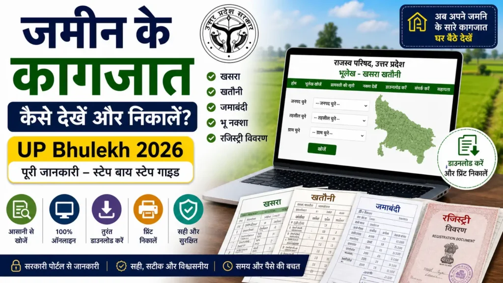 जमीन के कागजात कैसे देखें