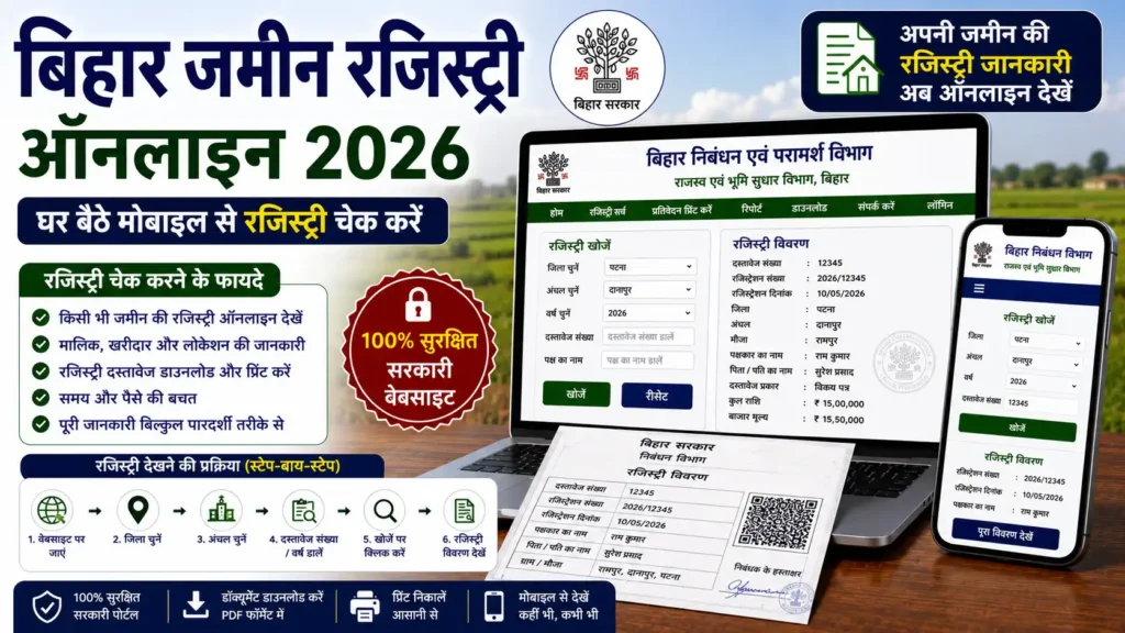 Bihar Land Registry Online